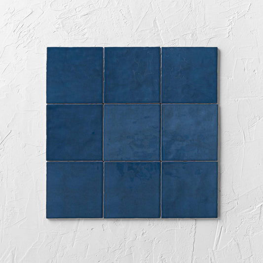 Casablanca Navy Blue Gloss 120x120mm