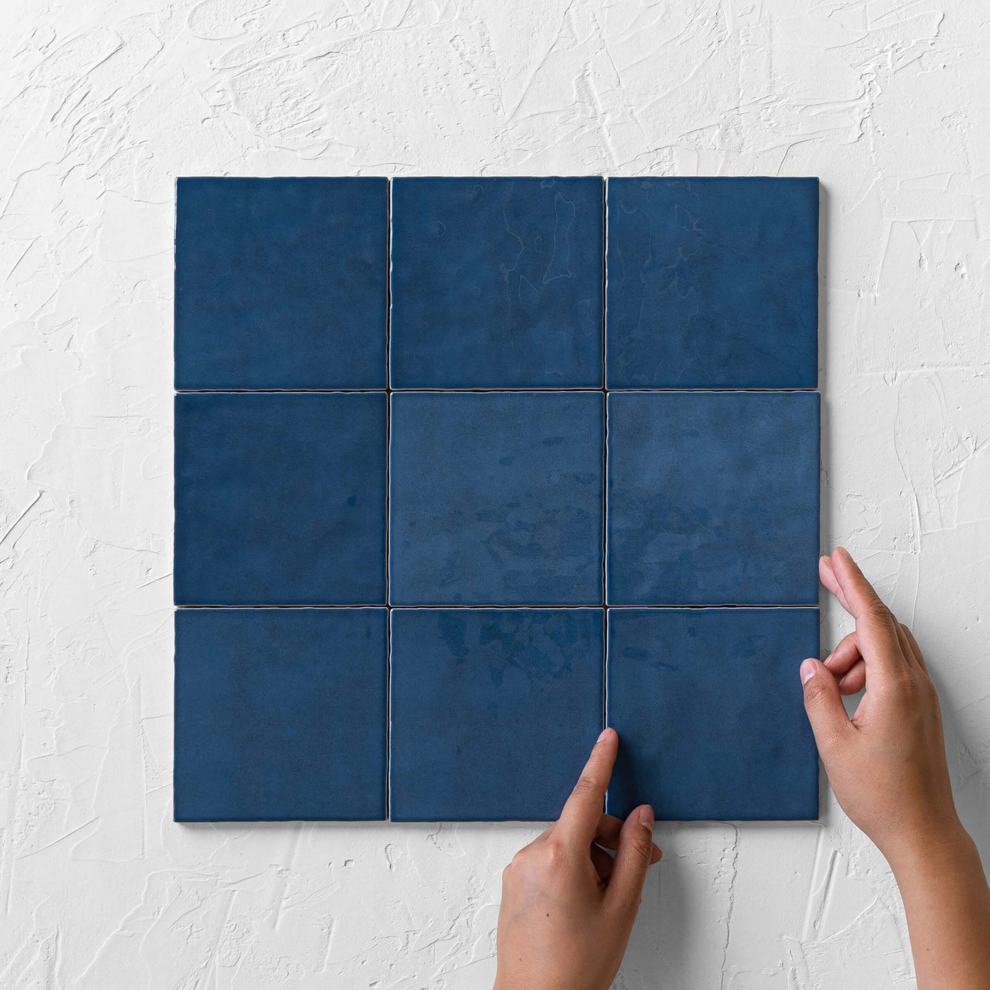 Casablanca Navy Blue Gloss 120x120mm