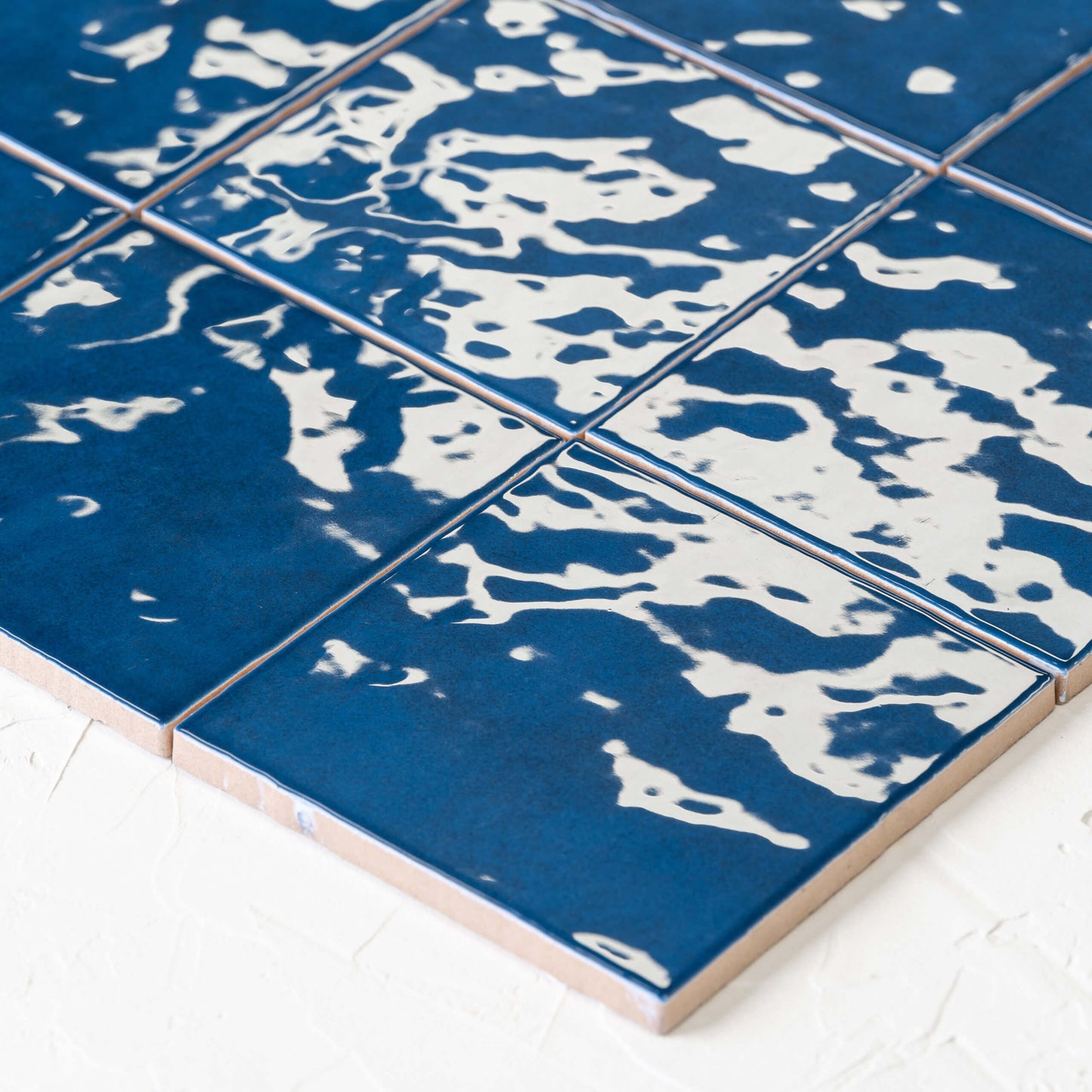 Casablanca Navy Blue Gloss 120x120mm