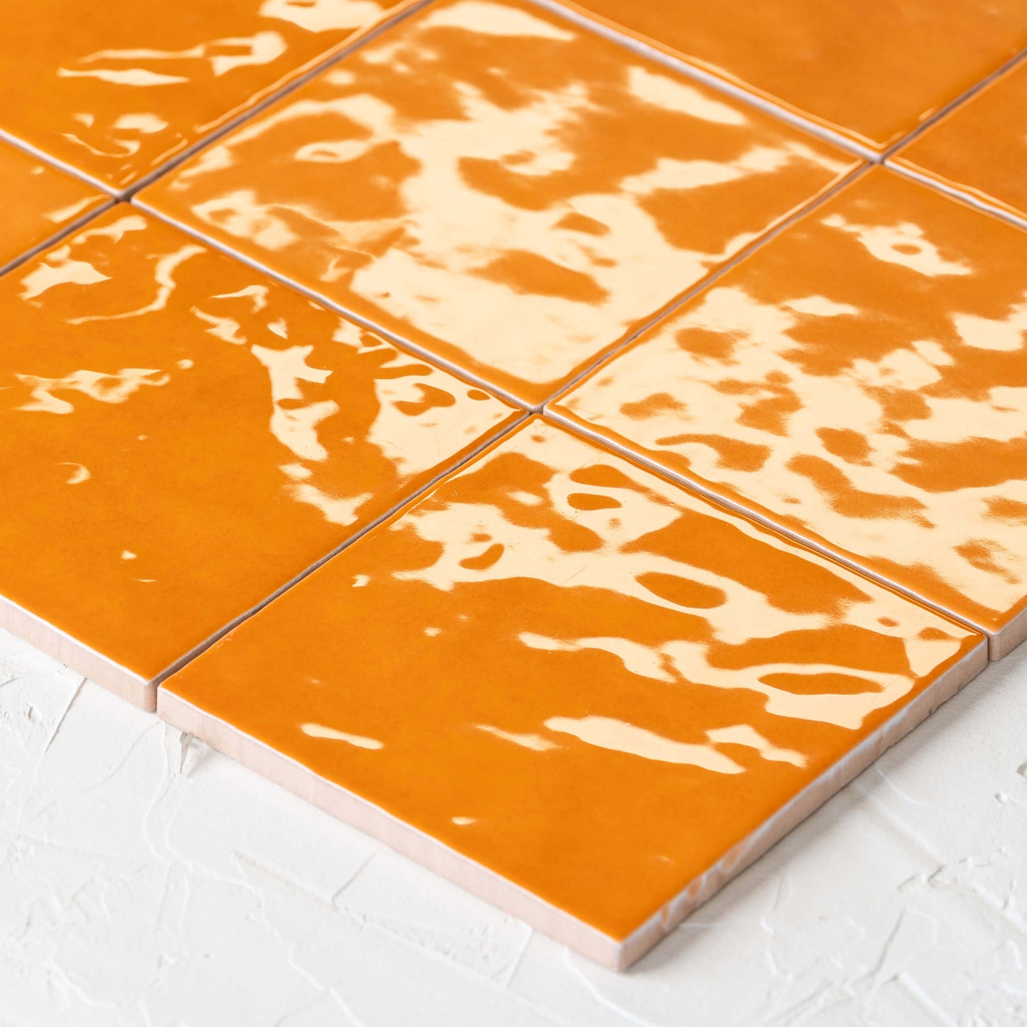 Casablanca Orange Gloss 120x120mm
