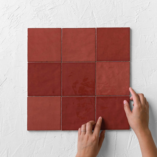 Casablanca Red Gloss 120x120mm