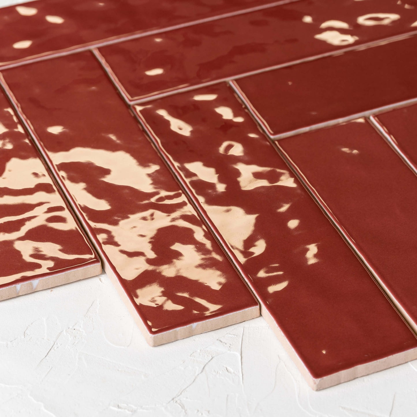 Casablanca Red Gloss 58x242mm