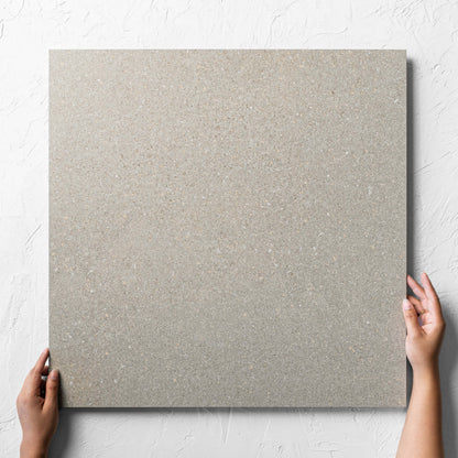 Crystal Quartz Greige External Rectified 600x600mm