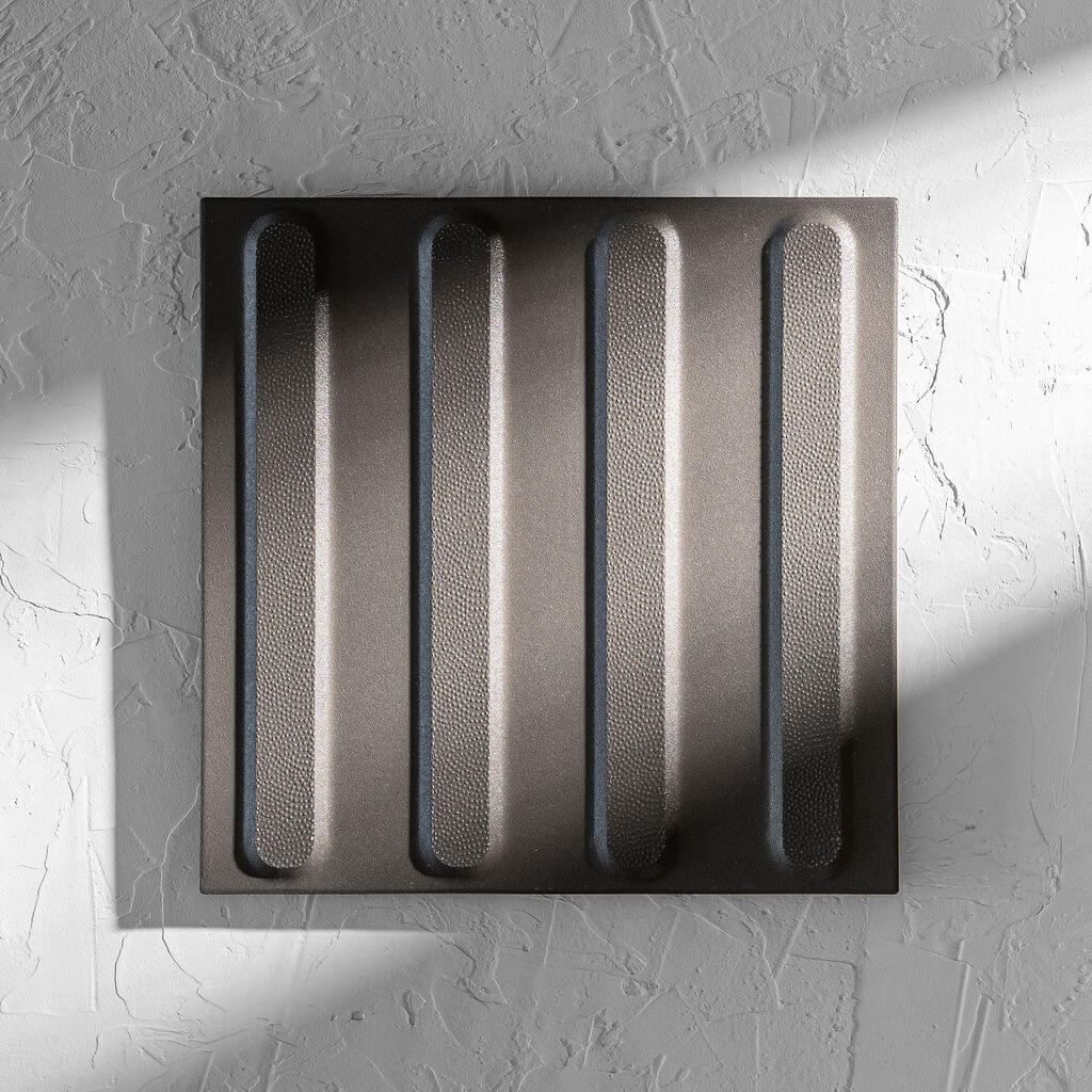 Directional Black Non Slip Tactile 300x300mm