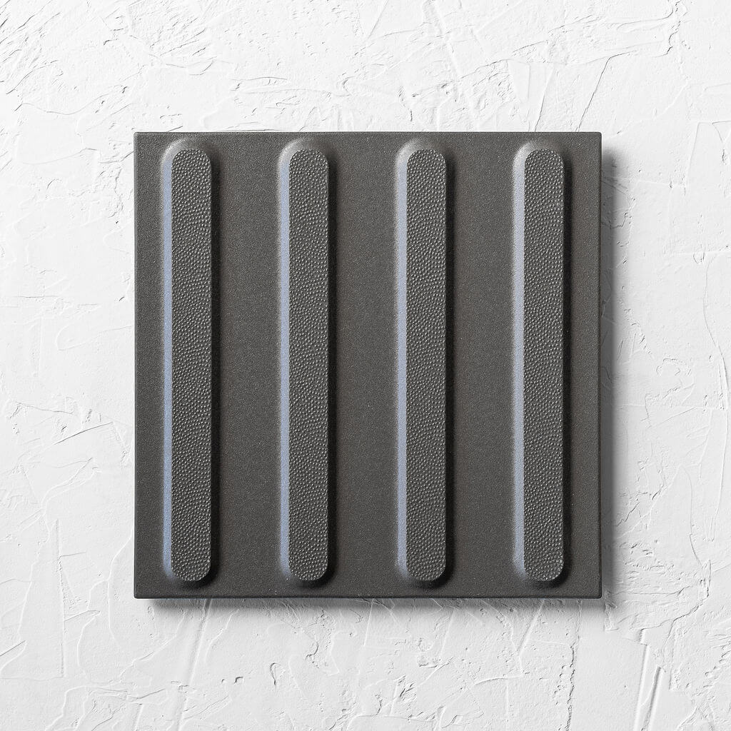 Directional Black Non Slip Tactile 300x300mm