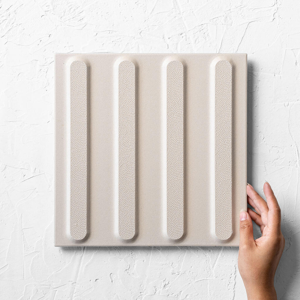 Directional White Non Slip Tactile 300x300mm