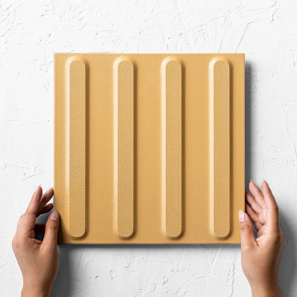 Directional Yellow Non Slip Tactile 300x300mm