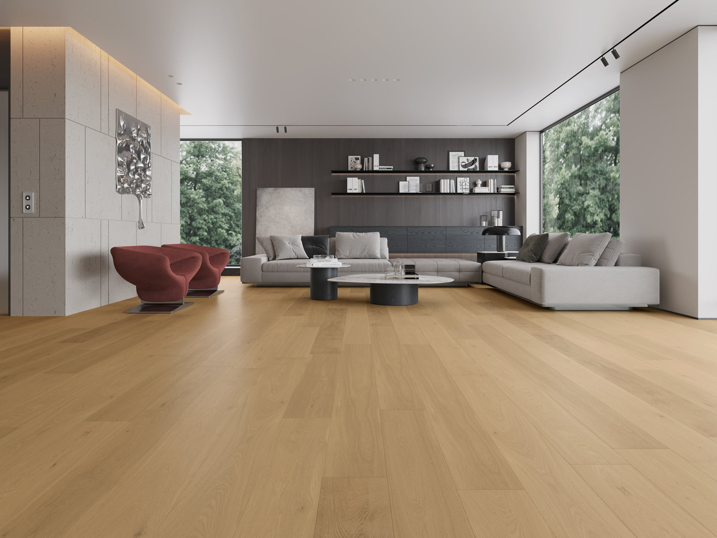 Neutral White Classique Oak Flooring 14/2mm