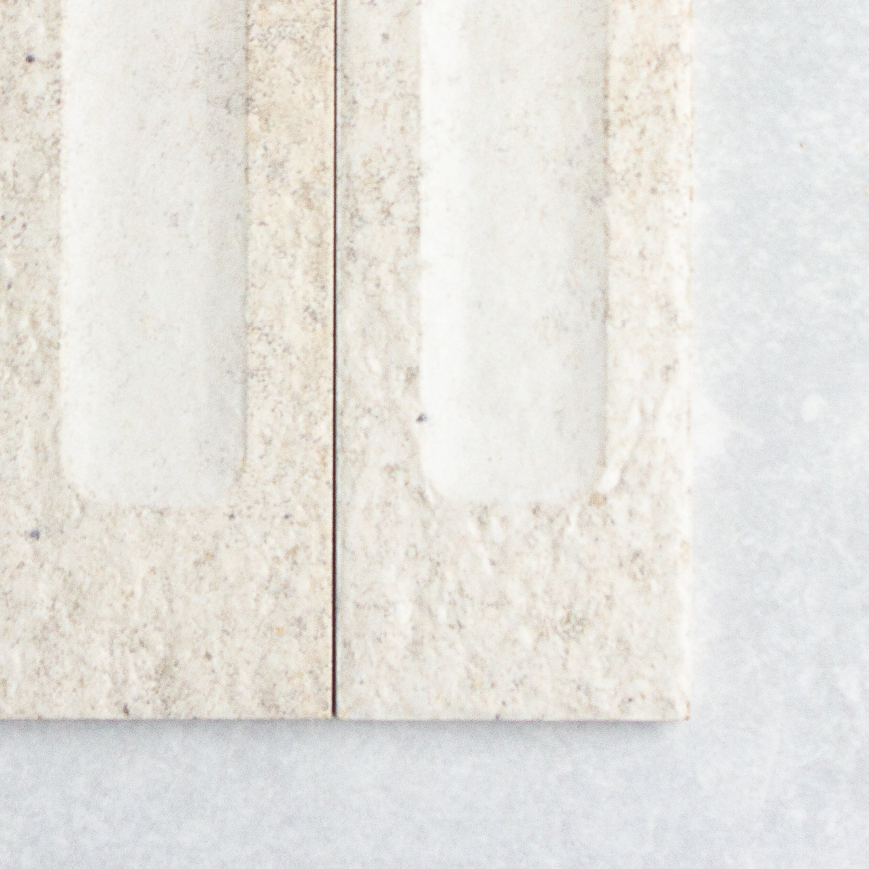 Miniature Fornace Formella Bianco Minerale 60x240mm
