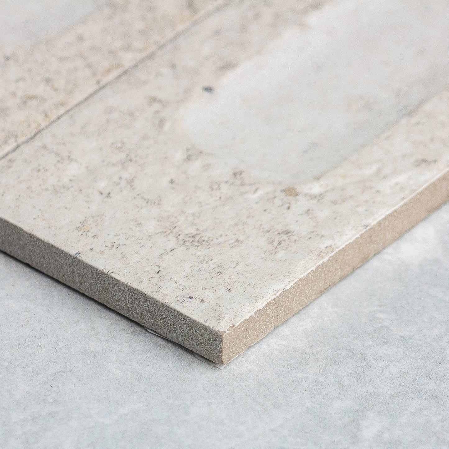 Miniature Fornace Formella Bianco Minerale 60x240mm
