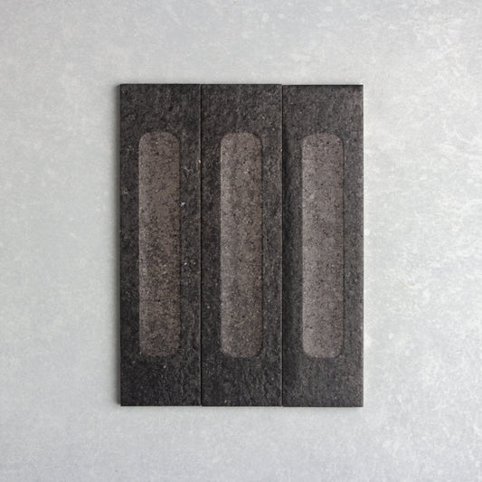 Miniature Fornace Formella Nero Fumo
  60x240mm