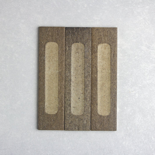 Miniature Fornace Formella Verde Muschio
  60x240mm