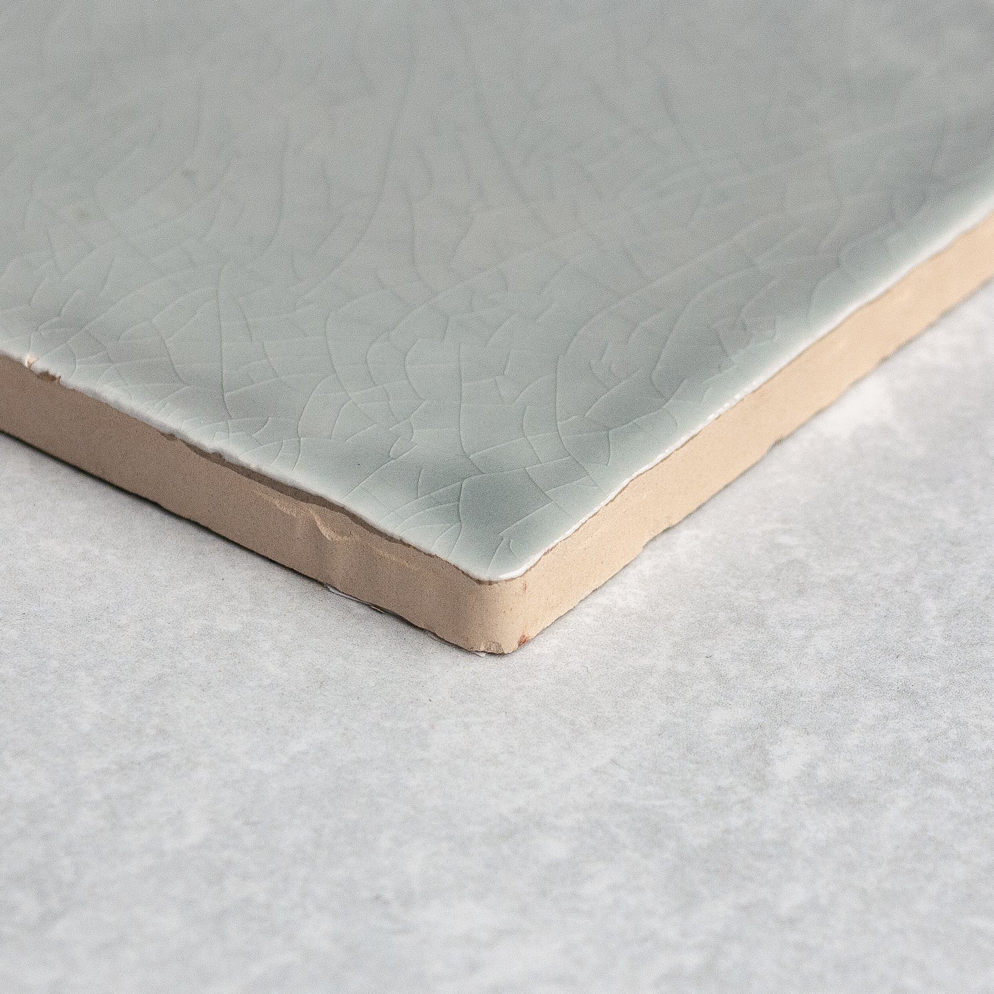 Handmade Gloss Craquele Mar 100x100mm