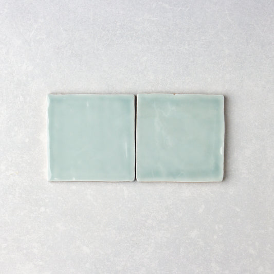 Handmade Gloss Menta  100x100mm