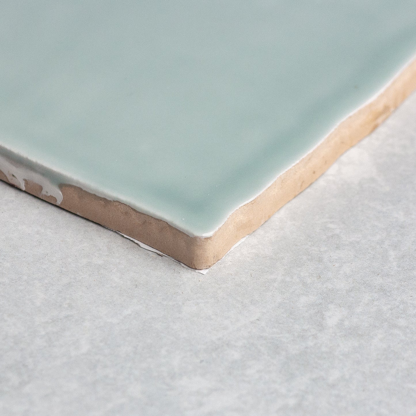 Handmade Gloss Menta  100x100mm