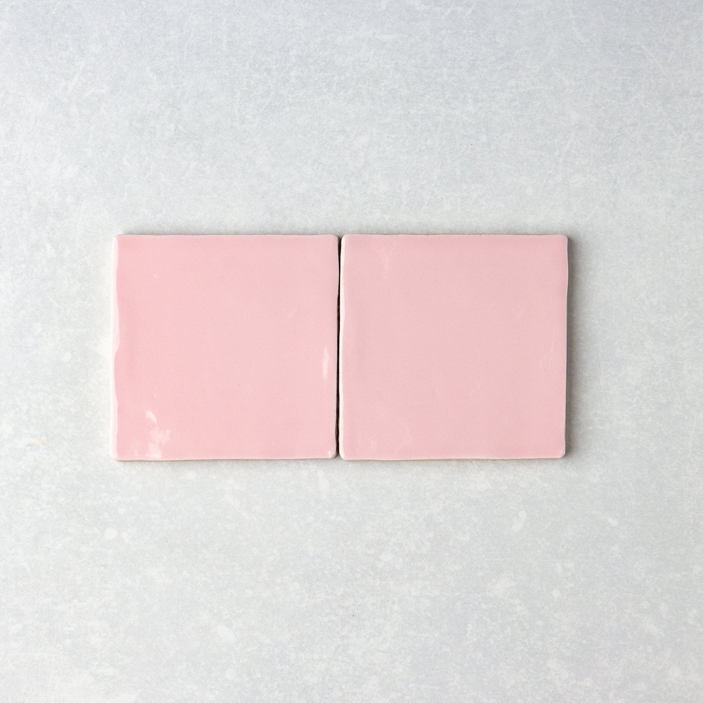 Handmade Gloss Rosa Pink  100x100mm