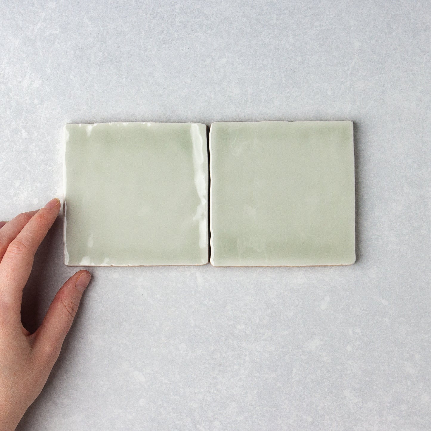 Handmade Gloss Cement  100x100mm