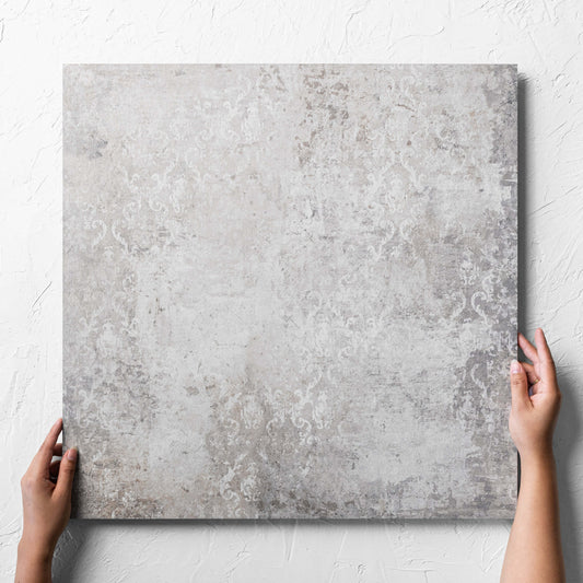 Grunge Beige Decor Rectified 600x600