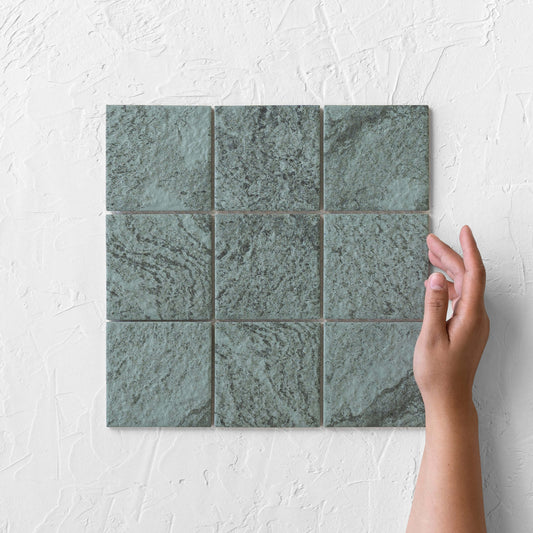 Hammond Green Mosaic 97x97mm