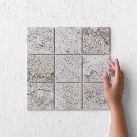 Hammond Light Grey Mosaic 97x97mm