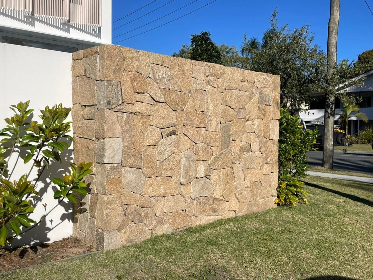 Ochre natural stone