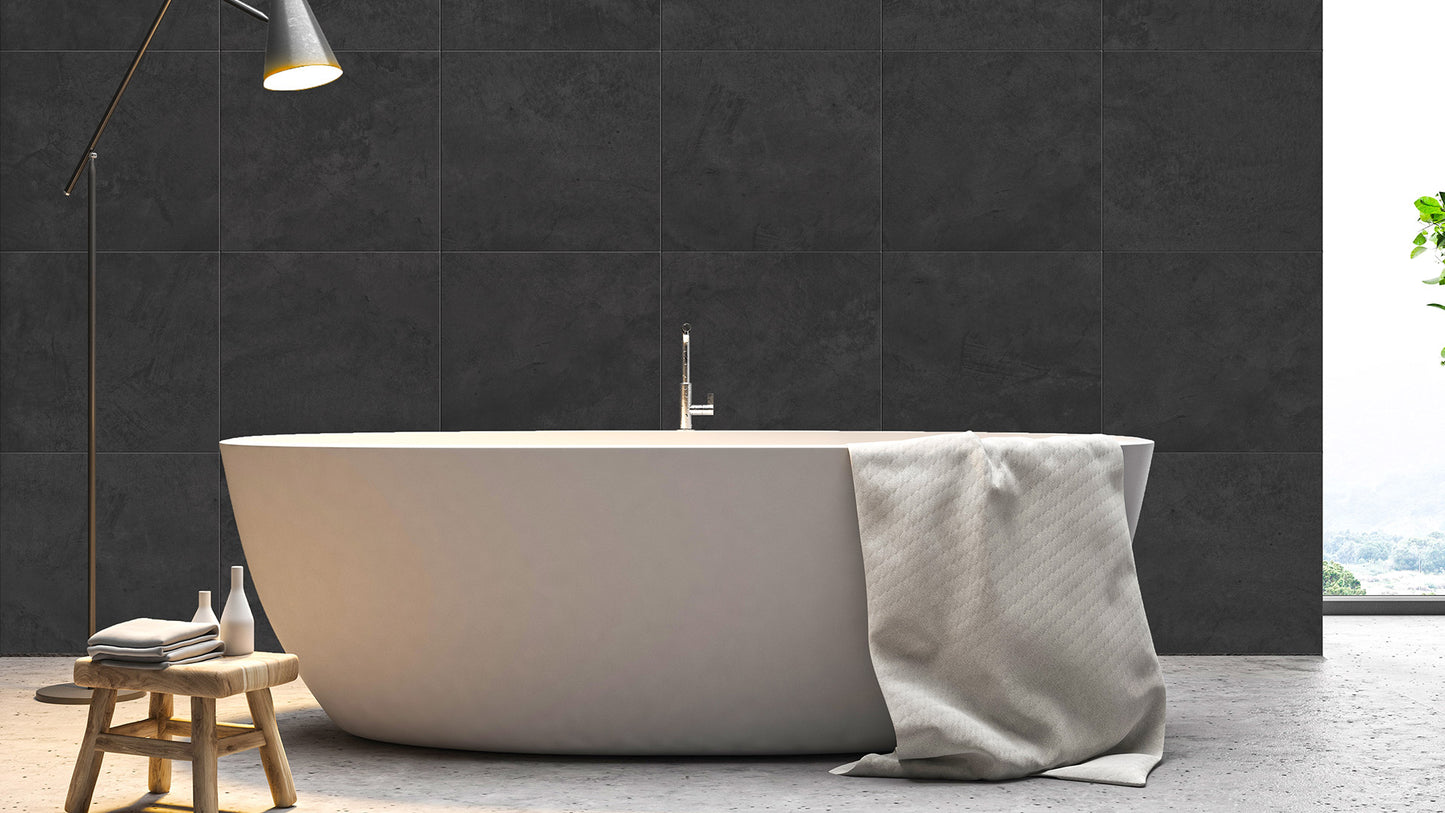 Kensington Charcoal Matt 600x600mm