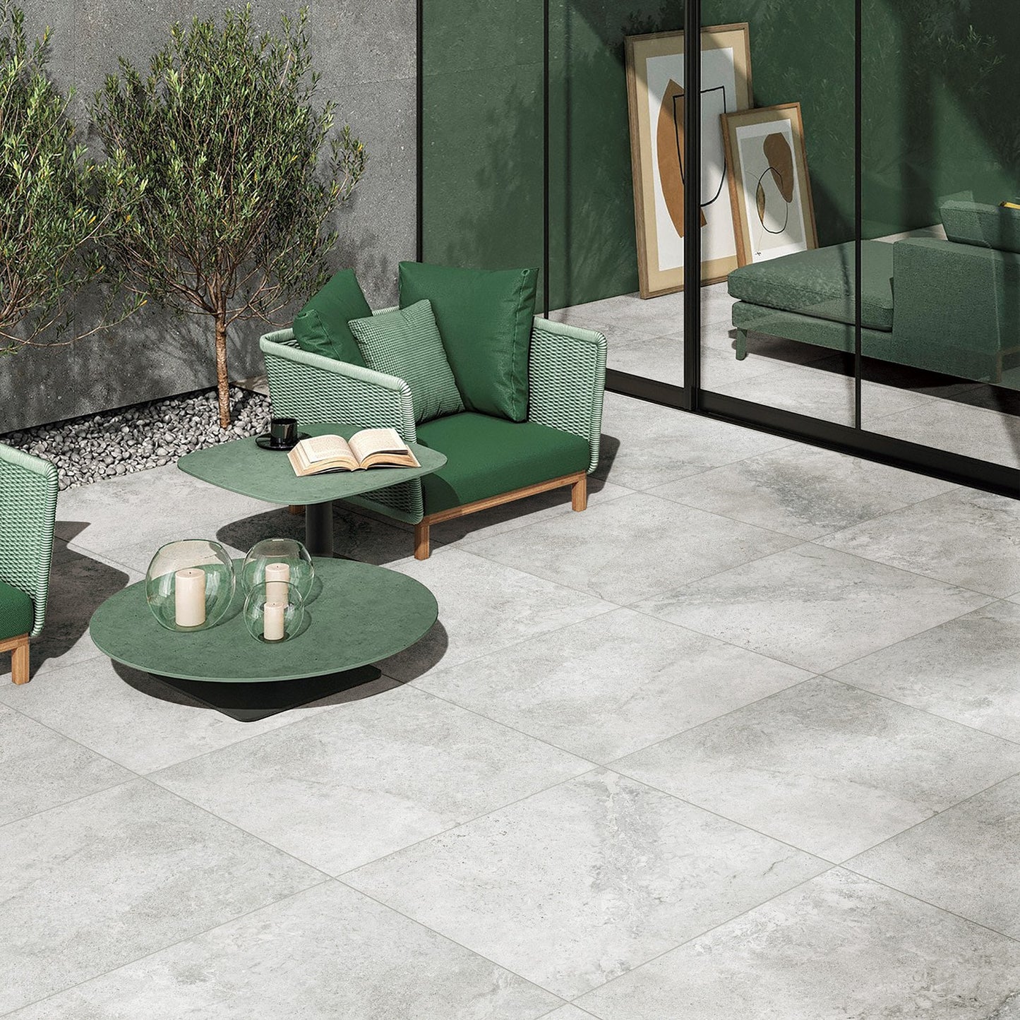 Mars Light External Rectified Paver 600x600x20mm