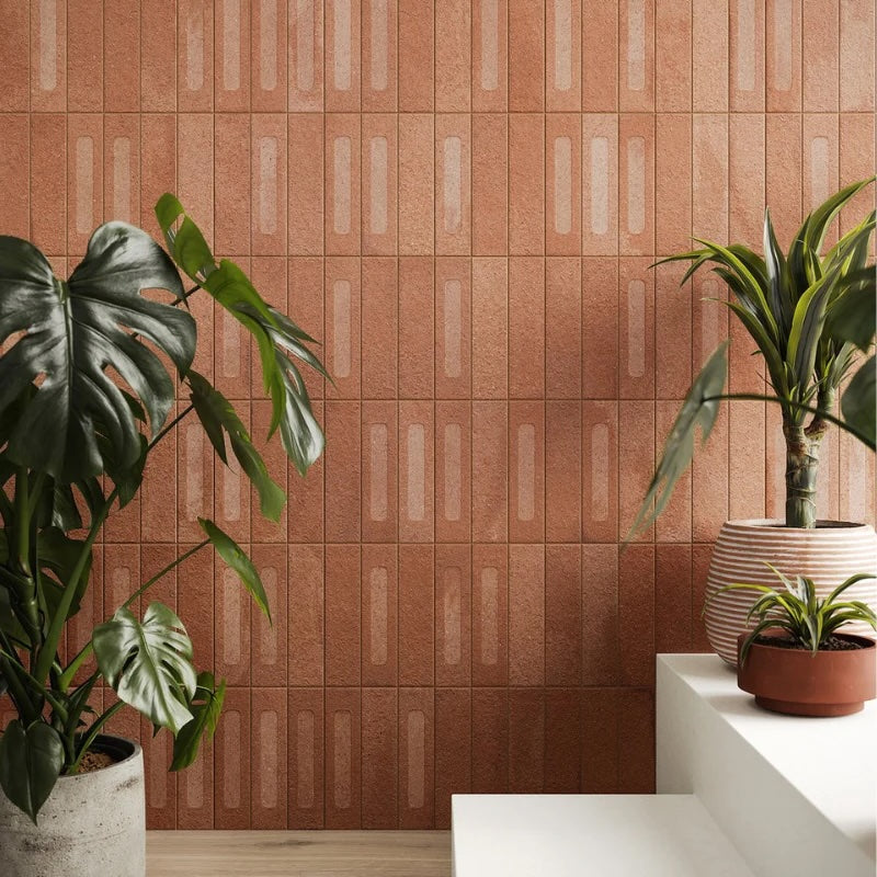 Miniature Fornace Rosso Mattone
  60x240mm