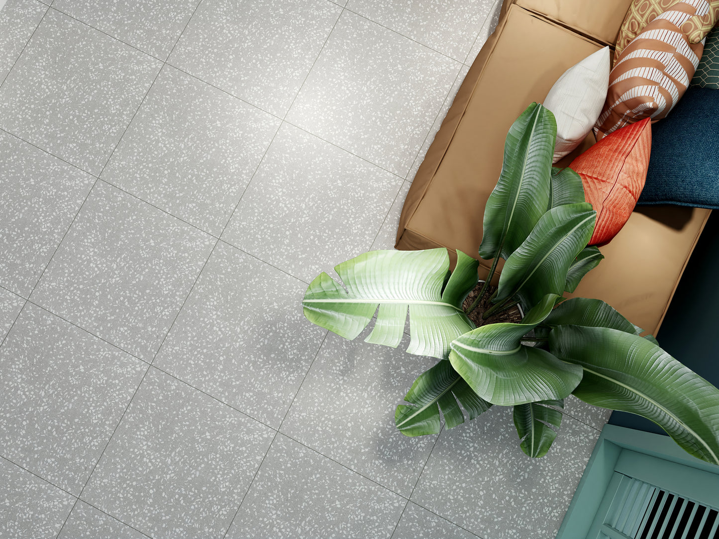 Vogue Light Grey Matt 600x600mm
