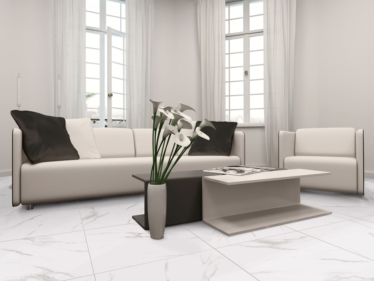 Mamic Grigio Gloss Rectified 300x600mm