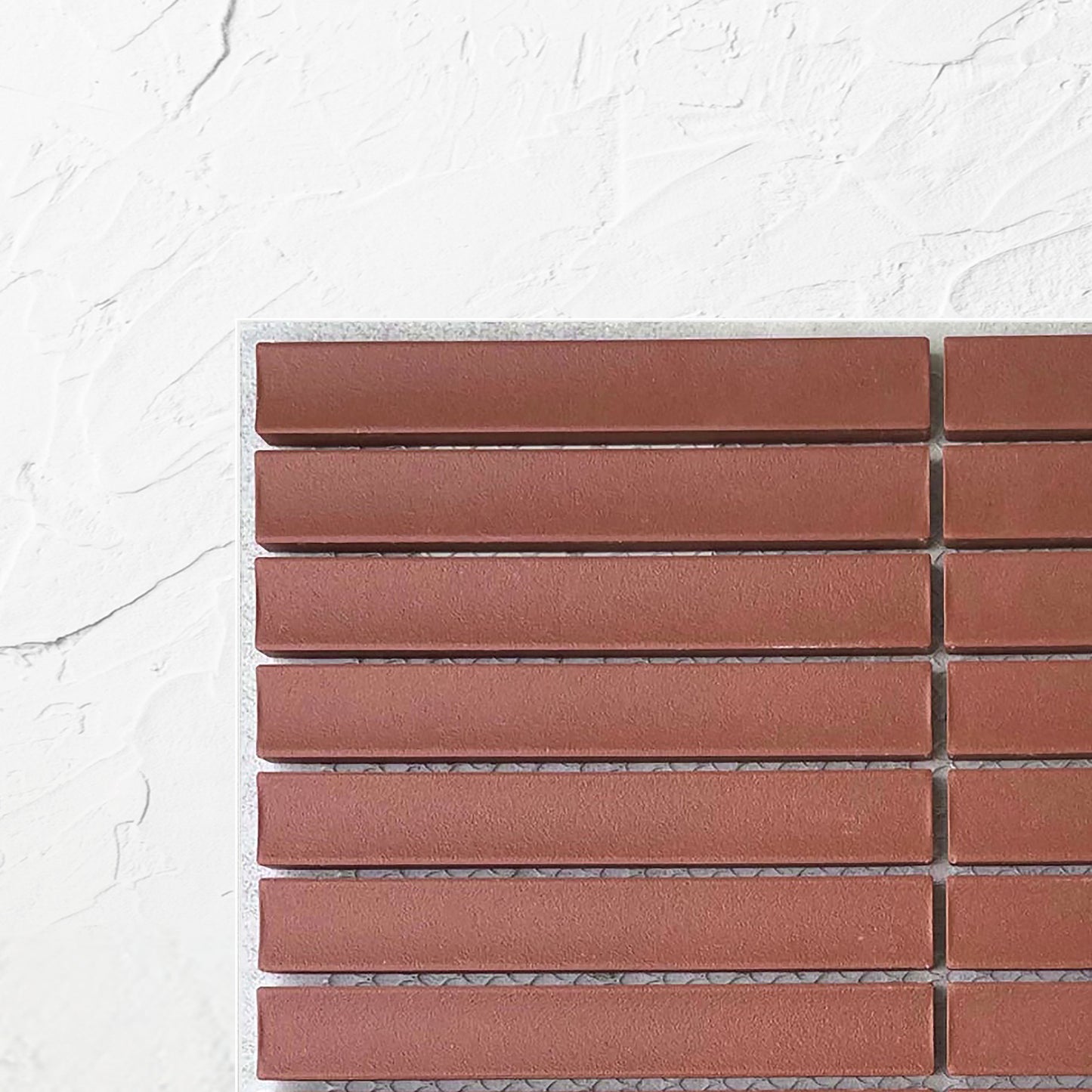 Marlowe Terracotta Concave Speckled Matt Rectangle 20x145mm