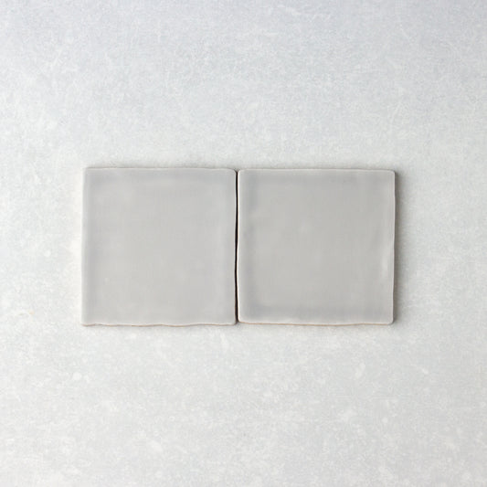 Handmade Matt Grey  100x100mm