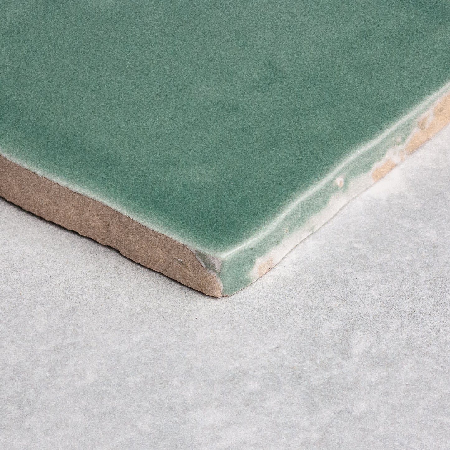 Handmade Matt Jade  100x100mm