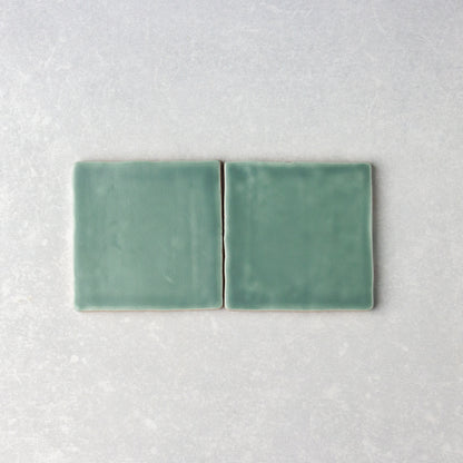 Handmade Matt Jade  100x100mm