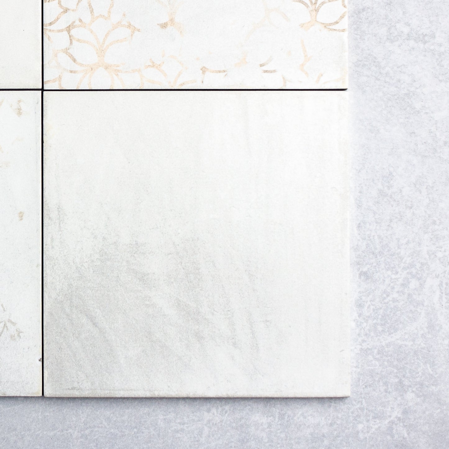Checkerboard Terracota Blanco And Decor Blanco 200x200mm