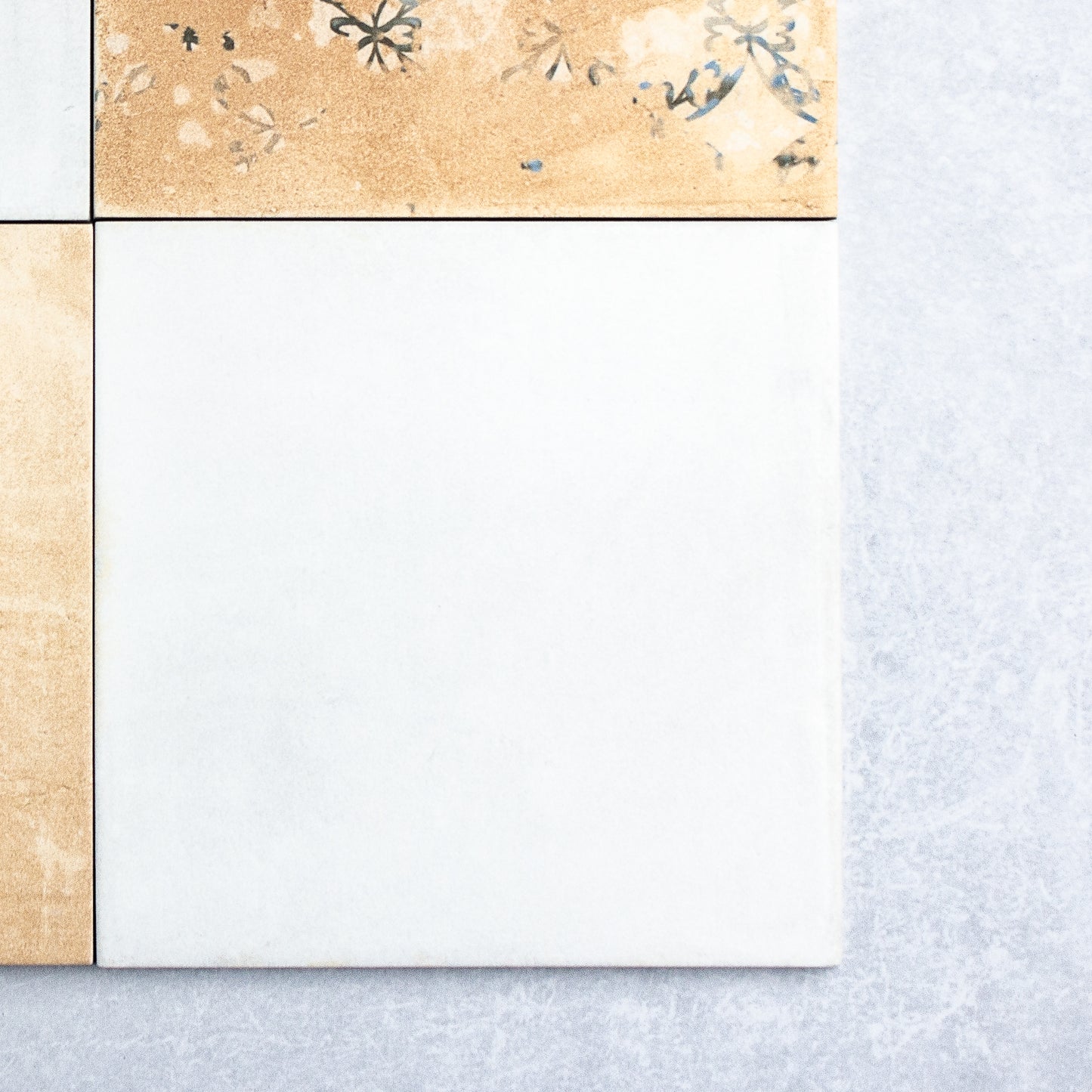 Checkerboard Terracotta Blanco, Cotto And Decor Cotto 200x200mm