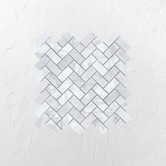 Tuscany Cararra Short Herringbone