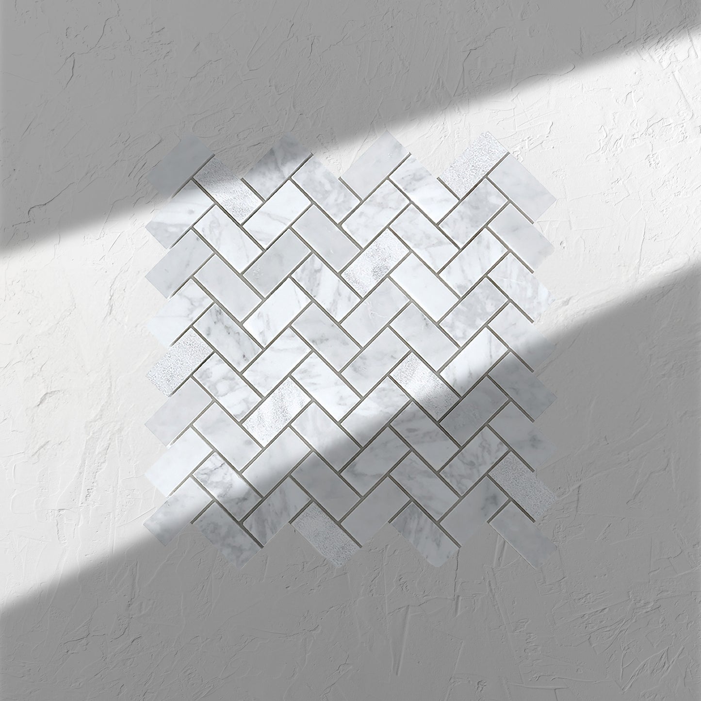 Tuscany Cararra Short Herringbone