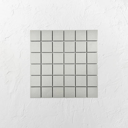 Marlowe Light Grey Matt Mosaic 48x48mm