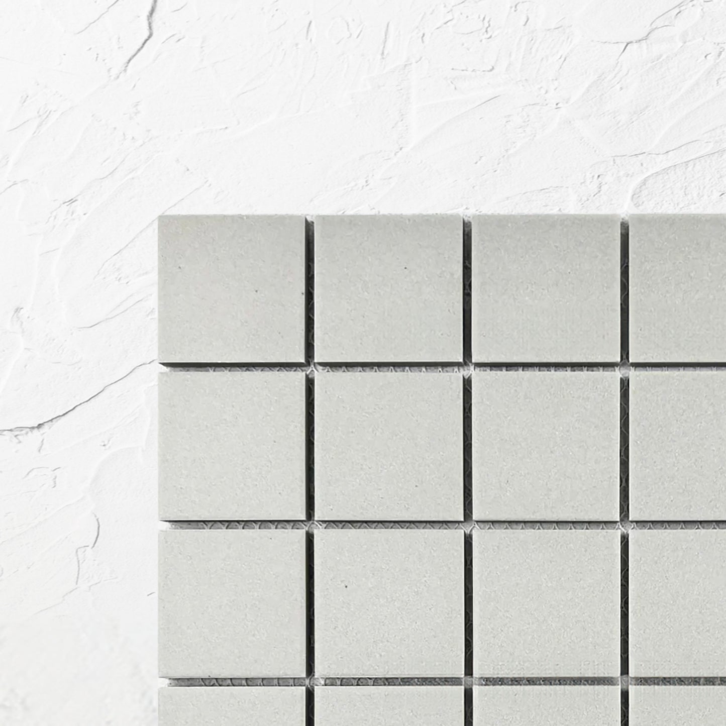 Marlowe Light Grey Matt Mosaic 48x48mm