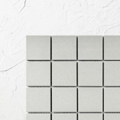 Marlowe Light Grey Matt Mosaic 48x48mm
