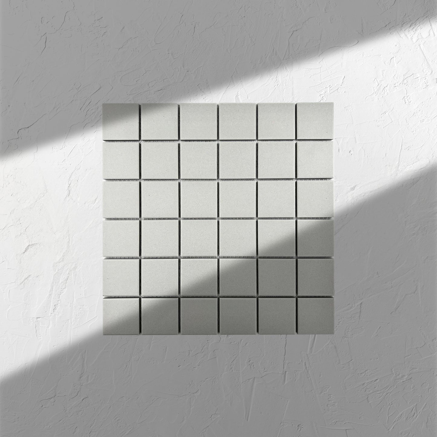 Marlowe Light Grey Matt Mosaic 48x48mm