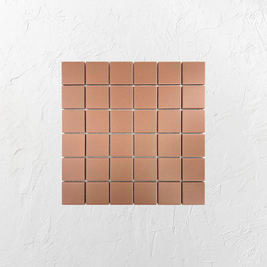 Marlowe Terracotta Matt Mosaic 48x48mm