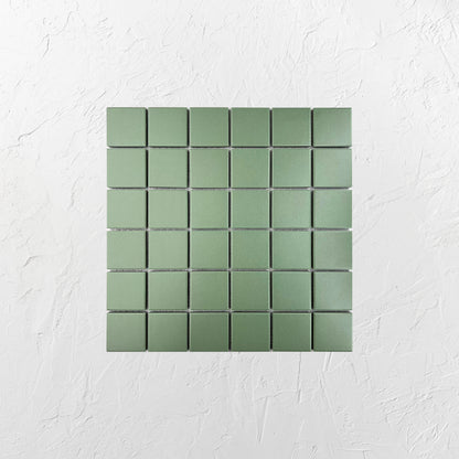 Marlowe Pistachio Green Matt Mosiac 48x48mm