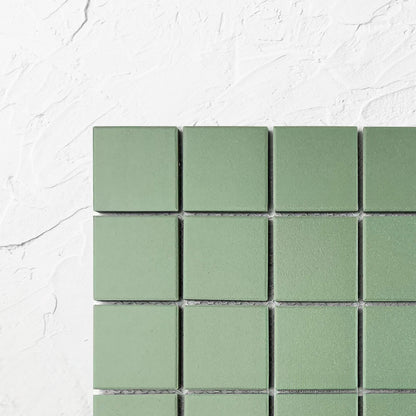 Marlowe Pistachio Green Matt Mosiac 48x48mm