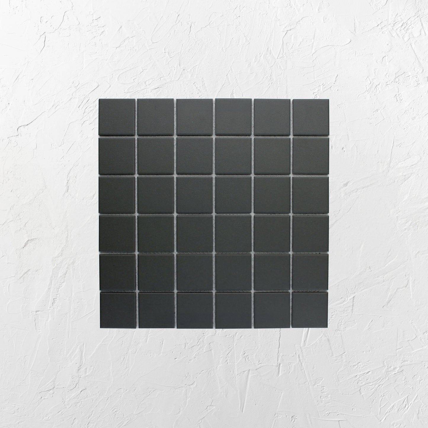 Marlowe Black Matt Mosaic 48x48mm