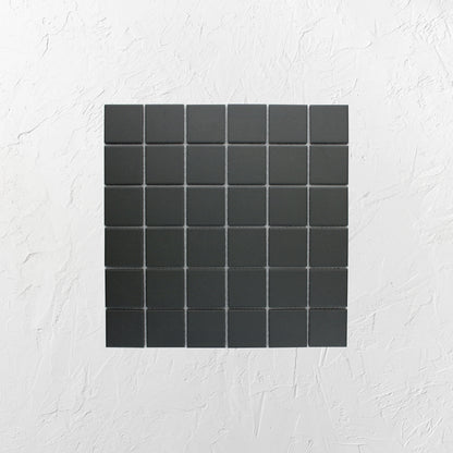 Marlowe Black Matt Mosaic 48x48mm