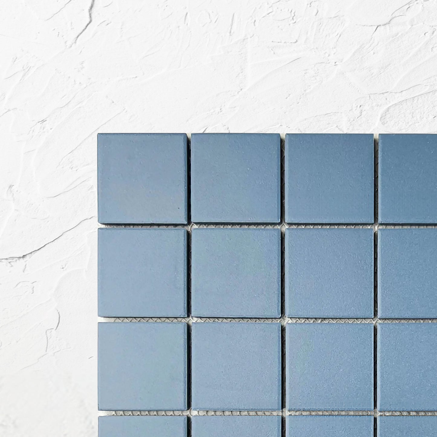 Marlowe Cornflower Blue Matt Mosaic 48×48 mm