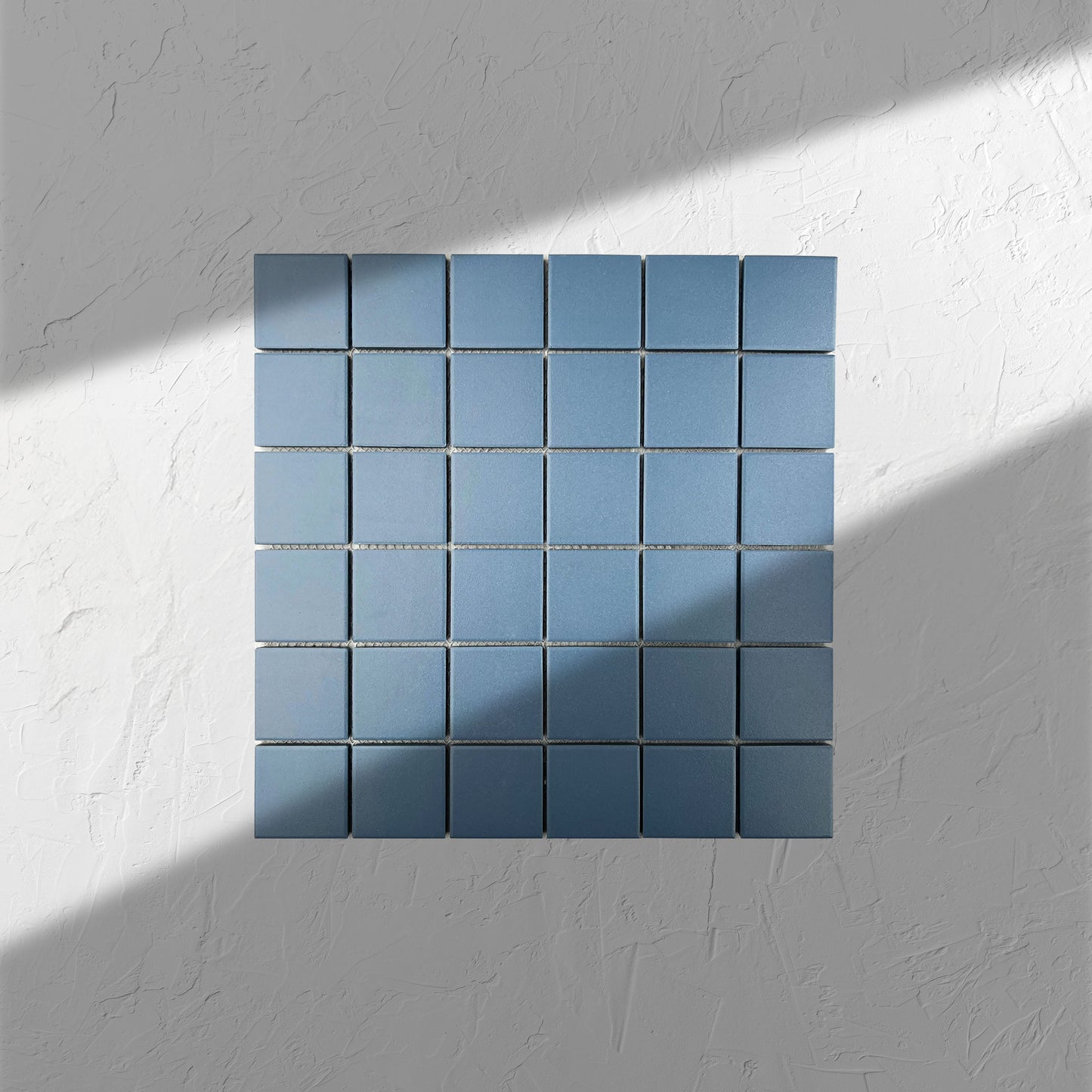 Marlowe Cornflower Blue Matt Mosaic 48×48 mm