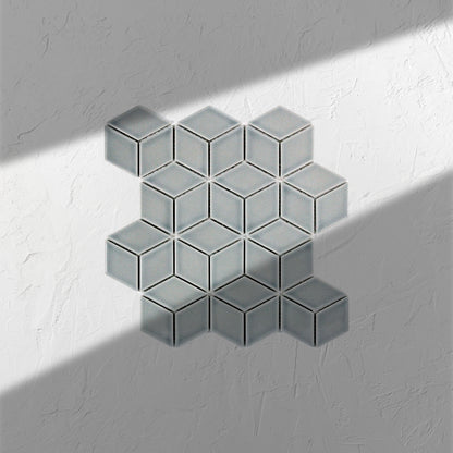Grey Gloss Cube 48x48mm